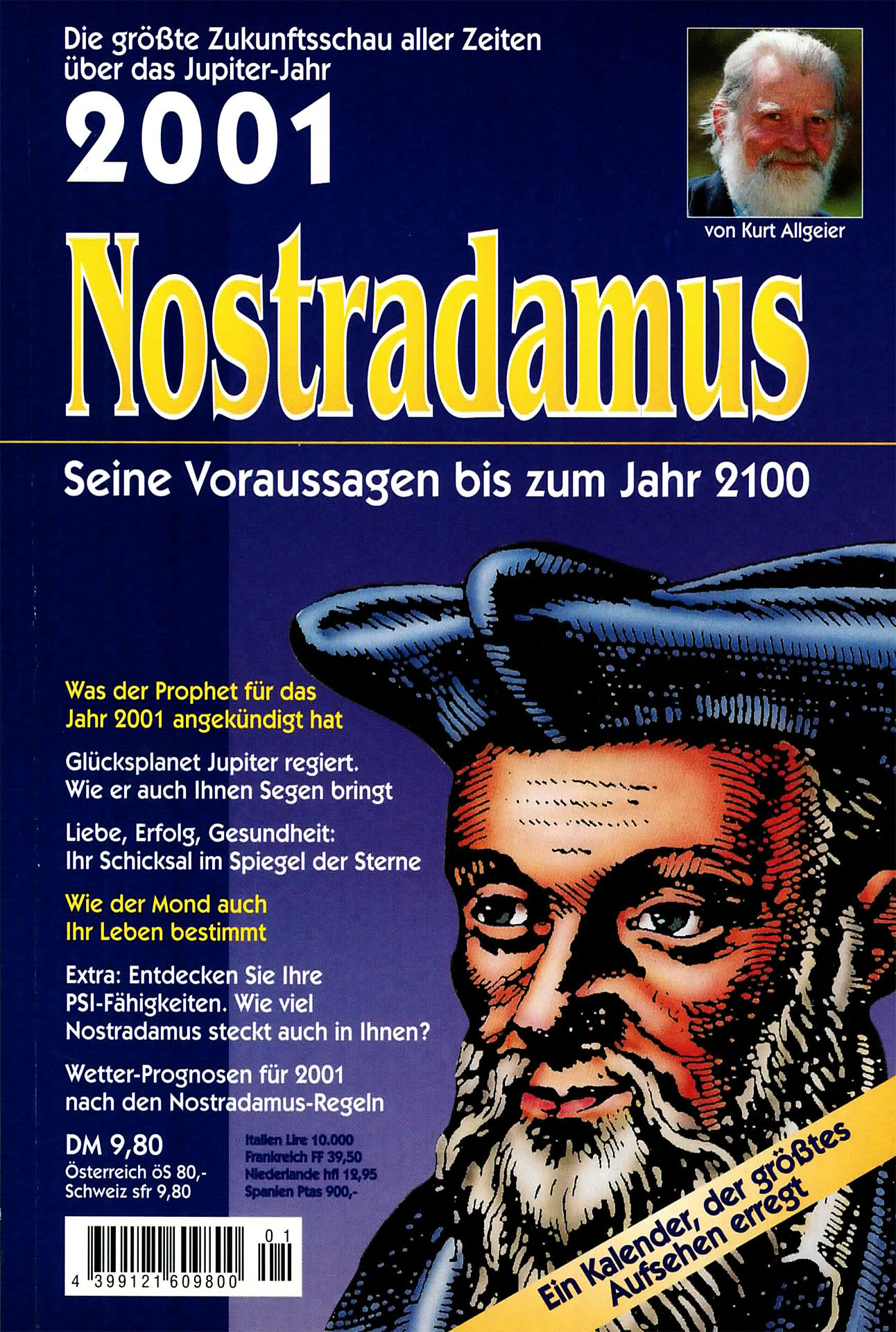 Nostradamus - Seine Voraussagen bis zum Jahr 2100 - Allgeier, Kurt